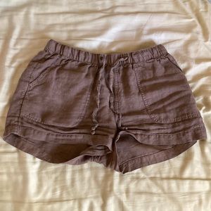 Brown shorts